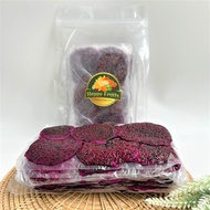 Dried Red Dragon Fruits No Sugar แก้วมังกรแดงอบแห้ง ไม่ใส่น้ำตาล 100% ผลไม้อบแห้ง เกรด A  By Happy F