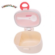 grocerybazaar-my Baby Formula Dispenser  Portable Milk Powder Container with Carry Handle and Scoop 