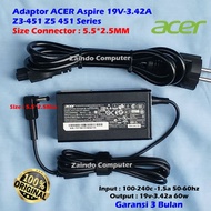 Original ADAPTOR ACER ASPIRE ASPIRE Z3-451 Z5 451SERIES EMBOS 19V-3.242A 5.5*2.5MM ADAPTOR ACER ASPI