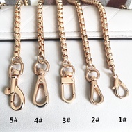 Female Bag Chain Accessories High-End Fashion Metal Bag Strap One-Shoulder Diagonal Chain Golden Box