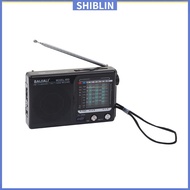 SHIN    KK9 Weather Radio SW AM FM Portable Radio Battery Operated Longest Lasting Radio For Emergency Hurricane Running