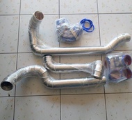 ** 3 ท่อน แทนท่ออินเตอร์ np300 ท่อควั่น 2 ท่อน และ ท่อกรองเดิม นาว่าร่า 1 ท่อน รวมทั้งหมด 3 ท่อน ครบ