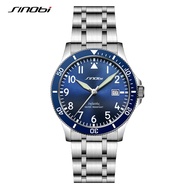 SINOBI Watch Men Tops Brand Luxury Watches Quartz Wristwatch Sport Waterproof Watch for Men Luminous Clock Fashion Reloj Hombre SYUE