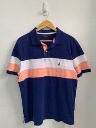 Nautica Tricolor Polo Shirt 男式襯衫