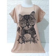 KJ008 JUMBO GIRL'S T-SHIRT XXL | OVERSIZED CASUAL T-SHIRT | BIGSIZE T-SHIRT TOP | JUMBO XXL TOP