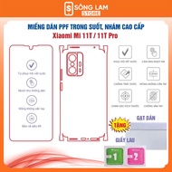 Paste PPF Xiaomi Mi 11T Pro 11T Screen Protector Against Fingerprints Self-Healing Scratches - River Lam Store