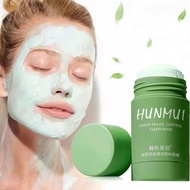 Green Tea Solid Mud Film Stick Deep Cleaning Moisturizing Mask Control Oil Natural Pores Care X7A8