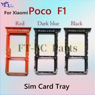 For Xiaomi Pocophone F1 poco F1 Dual Nano Sim Card SD Card Tray Slot Holder Adapter Replacement Part