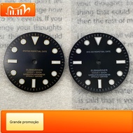 XZ New Watch Accessories~28.5mm No Calendar Black Water Ghost Modified Dial Suitable For NH35 Machin