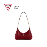 GUESS กระเป๋า รุ่น PD952918 GERTY TOP ZIP SHOULDER BAG สีแดง