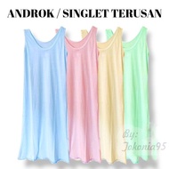 YG4 Androk Singlet Terusan Panjang Wanita