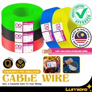 LUMIERE SIRIM PVC Insulated Cable Auto Control Wayer Elektrik Kabel 2.5mm 1.5mm Colour Cable Wire