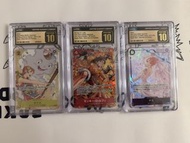 海賊王卡牌 CGC 10分 鑑定卡