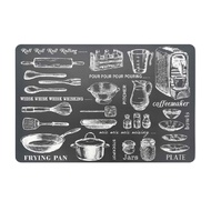 แผ่นรองจาน PP ลาย Coffee KASSA HOME รุ่น PPCO-32945A Ka