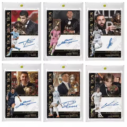 2025 Football Star Card Golden Ball Award Messi Rodri Real Madrid Benzema Modric Replica Homemade Co