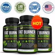 Advanced green tea extract fat burner supplements EGCG natural appetite inhibitor, fast and effectiv