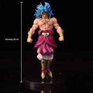 Dragon Ball Broli Super Figma 20Cm Nhân Vật Hành Động PVC Tập Thể DBZ Anime Đồ Chơi Mô Hình Cho Trẻ