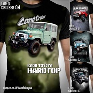 Toyota Hardtop Land Cruiser Fj40 Bj40 Car T-shirt Men's Fashion Offroad Car Community Club T-shirt