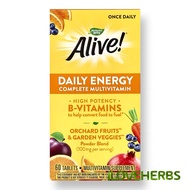 Nature's Way, Alive Daily Energy, Complete Multivitamin, 60 Tablets | Expiry Date 11 2027