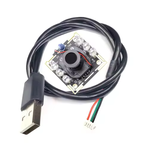 OV9732 USB Camera Module with IR CUT Auto Night Vision 720P Adjustable Focal 3.6MM 72 Degrees Driver