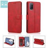 For OPPO A52/A72/A92 Flip Case Leather Magnetic Slim Flip Wallet Cover with Stand Card Holder Slots 