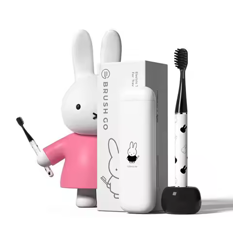 Miffy I4 Electric Toothbrush Soft Fur Adult Sonic Long Battery Life Male Female Couple Travel Portab