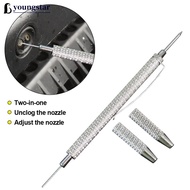 YOUNGSTAR 2-in-1 Car Windshield Wiper Nozzle Adjustment Windscreen Washer Spray Nozzle Cleaner Needl