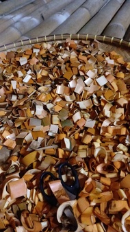 herbal kelopak bunga nipah kering iris 2cm 250 gram