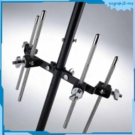 [SzgrqkjefMY] Cowbells Cymbal Clamp Percussion Holder Training Drum Set Extension Stand