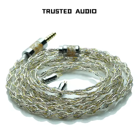 Trusted Audio Aura-Flow 5-Element Upgrade Cable | 0.78mm 2-Pin / MMCX / QDC / IE900 | Universal Fit