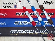 NINJA KYOJIN MINI SPINNING/ BAITCASTING(BC) SOLID CARBON FISHING ROD
