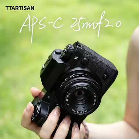 TTArtisan 25mm F2 APS-C MF Portrait Photography Camera Lens for Sony A6000 A7RIII A7S Fuji XT30 XT-1