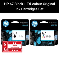 HP 67 Original Ink Cartridge HP 67 Black HP 67 Tri-Color HP 67 Black Tri-Color HP Ink Cartridge HP 6