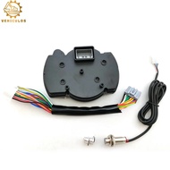 Universal 12V LCD Digital Motorcycle Odometer Speedometer Meter Instrument MAX 299KM/H 7color RX2N A