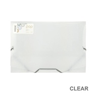 Daichii Case Elastic Band Folio 4cm - Clear (PCS)