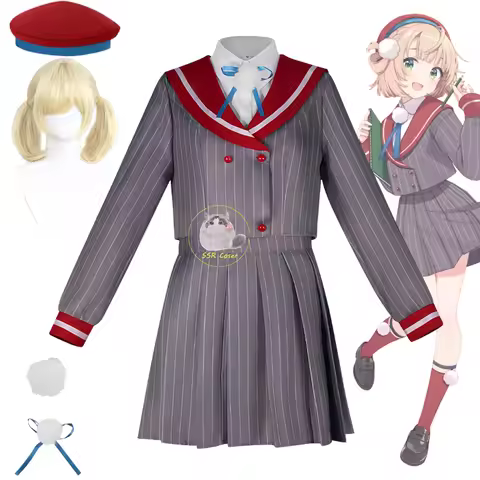 Anime Shigure Ui Cosplay Costumes Wig Manga Time Kirara Miracle Cosplay Shigure Ui Uniform Halloween