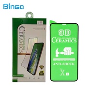 RTS 2.5D flexible high clear pantallas para celulares 9D ceramic screen protector for tecno pova 2