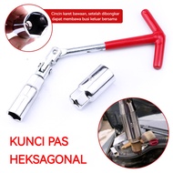 8 Inch FLEXIBLE Spark Plug Wrench 16MM+21MM 2in1 Multifunctional Socket Easy to Use