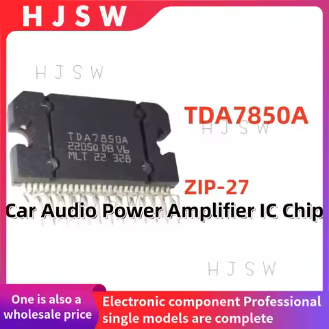 Original Superior Quality 5PCS 100% Brand New TDA7850A TDA7850 TDA 7850A ZIP-27 Car Amplifier Chip A