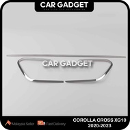 Toyota Corolla Cross XG10 (2020-2025 ) Rear Reflector Cover + Bumper Chrome Lining Car Gadget Car Ac