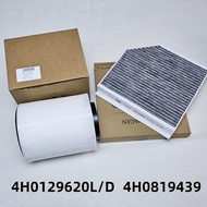 Car Air Filter Cleaner Element 4H0129620L For AUDI 4H2 4H8 A8 D4 2.0 TFSI hybrid 2.5 30FSI 45 50 3.0