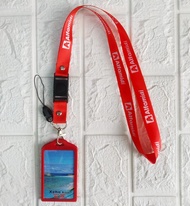 Lanyard Tali Gantungan ID Card INDOMARET - ALFAMART - ALFAMIDI Free Strap Flashdisk