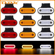 4/6/8/10x 12V 24V Led Side Marker Light with Bracket Truck Clearance Lamp Tail Light Trailer Tractor