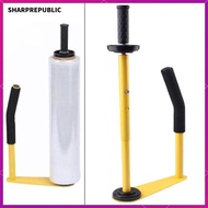 [Sharprepublic] Shrink Wrap Dispenser Holder Hand Stretch Wrapping Tool Manual Stretch Film Wrap