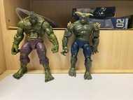 Marvel legends select zombie hulk green king goblin BAF 喪屍 浩克 變形俠醫