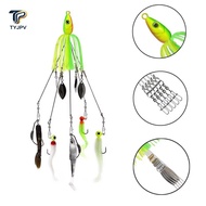 TYJPV Alabama Rig Fishing Lure, Umbrella Soft Swimbait