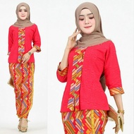 Setelan Kebaya Batik Kartini Embos