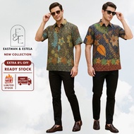 🔥[READY STOCKS]🔥 EASTMAN BRAND BAJU BATIK LELAKI SHORT SLEEVE REGULAR FIT D19