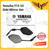 Yamaha LC135 Y15 Side Mirror Set - 2WB-F6290-00 / 2WB-F6280-00 (100% Original)