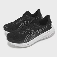 Asics 慢跑鞋 GEL-Cumulus 26 4E 男鞋 超寬楦 黑 銀 緩衝 厚底 運動鞋 亞瑟士 1011B791002